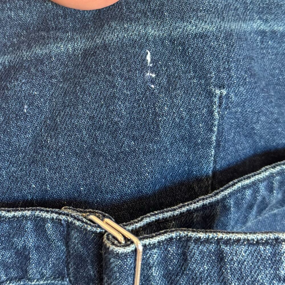 Good American Denim Halter Vest Indigo724 Size Small NWT - Picture 4 of 10